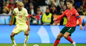 Peluang, prediksi, waktu Spanyol vs.Portugal: Pilihan 16 Besar Piala Dunia 2026 dari pakar pada putaran 25-16
| beritakitanih Peluang, prediksi, waktu Spanyol vs.Portugal: Pilihan 16 Besar Piala Dunia 2026 dari pakar pada putaran 25-16
| beritakitanih