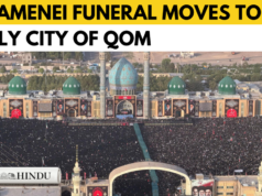 Saksikan: Pemakaman Ayatollah Ali Khamenei: ribuan orang berkumpul di kota suci Qom
| beritakitanih Saksikan: Pemakaman Ayatollah Ali Khamenei: ribuan orang berkumpul di kota suci Qom
| beritakitanih