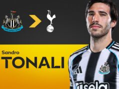 Spurs menyetujui kesepakatan rekor klub sebesar £100 juta untuk mengontrak Tonali dari Newcastle
| beritakitanih Spurs menyetujui kesepakatan rekor klub sebesar £100 juta untuk mengontrak Tonali dari Newcastle
| beritakitanih