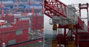 Tiongkok meluncurkan kapal derek semi-submersible besar yang mampu mengangkat 2.425 ton untuk pekerjaan lepas pantai
| beritakitanih Tiongkok meluncurkan kapal derek semi-submersible besar yang mampu mengangkat 2.425 ton untuk pekerjaan lepas pantai
| beritakitanih